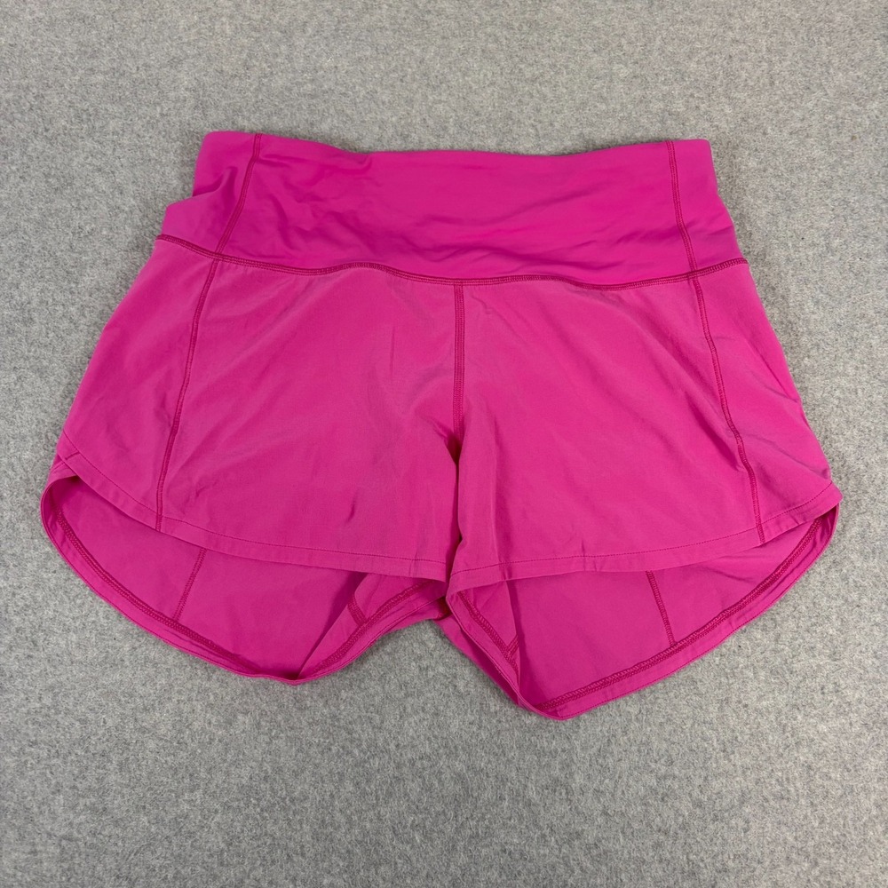 Lululemon Speed Up Shorts Womens 6 Pink Athletic Workout Outdoors